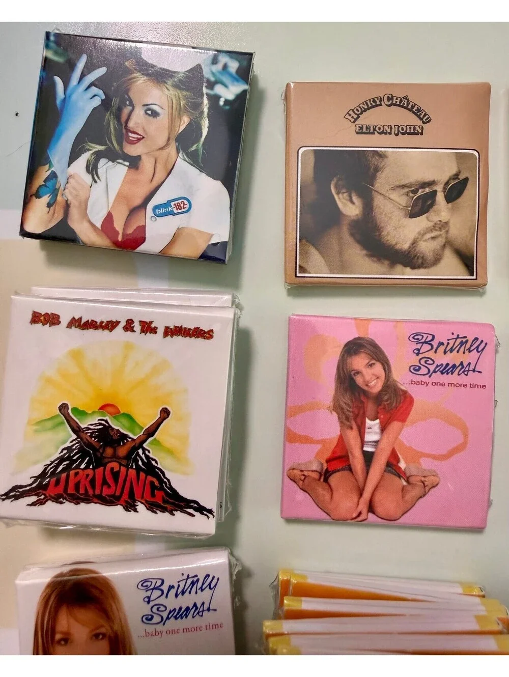 MGA Miniverse Real Music Mini Vinyl YOU PICK Britney Elton Amy Def Leppard TLC